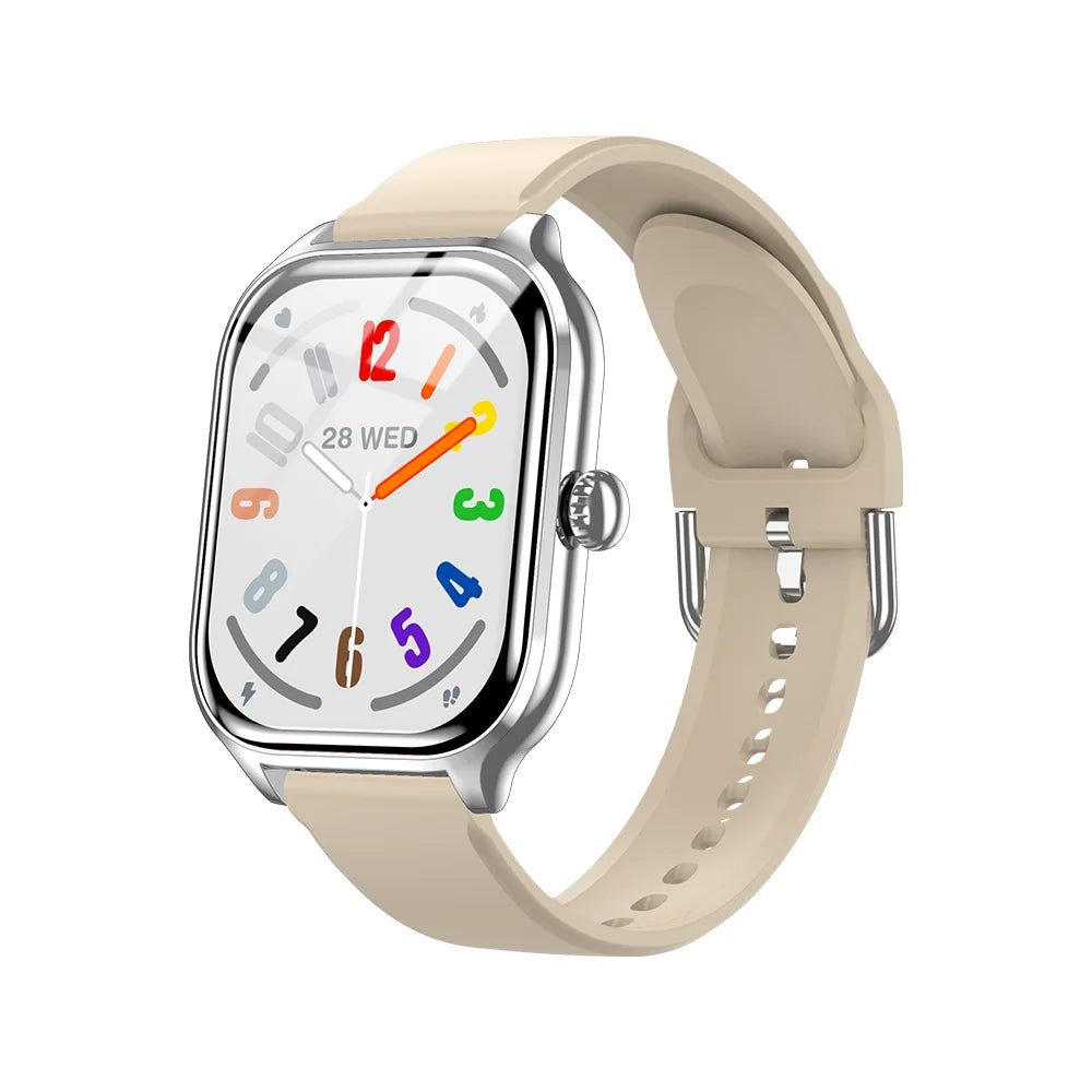 LAXASFIT H9 and H6 Smartwatch Dial to Answer Calls Calorie Tracking Heart Rate Blood Oxygen Monitoring Bluetooth Smart Watch