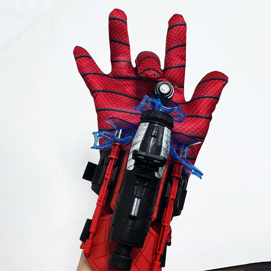 Disney SpiderMan Hero Launcher Rotating Spider-Man Launcher Soft Bullet Gun Suction Cup Ejection Toy Children's Birthday Gift