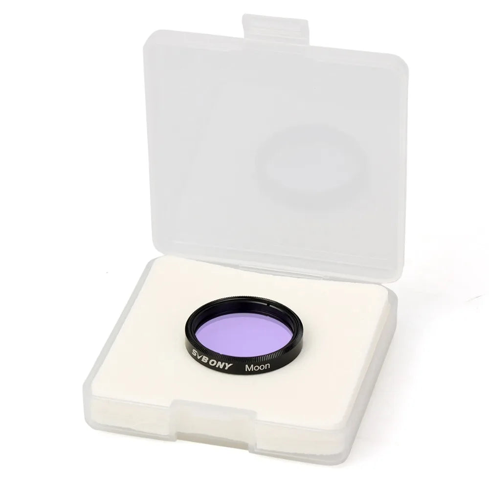 SVBONY Telescope Moon Filter for Astronomy Telescope Eyepiece 1.25''/2'' Filter Thread Pure Optical Glass Lens