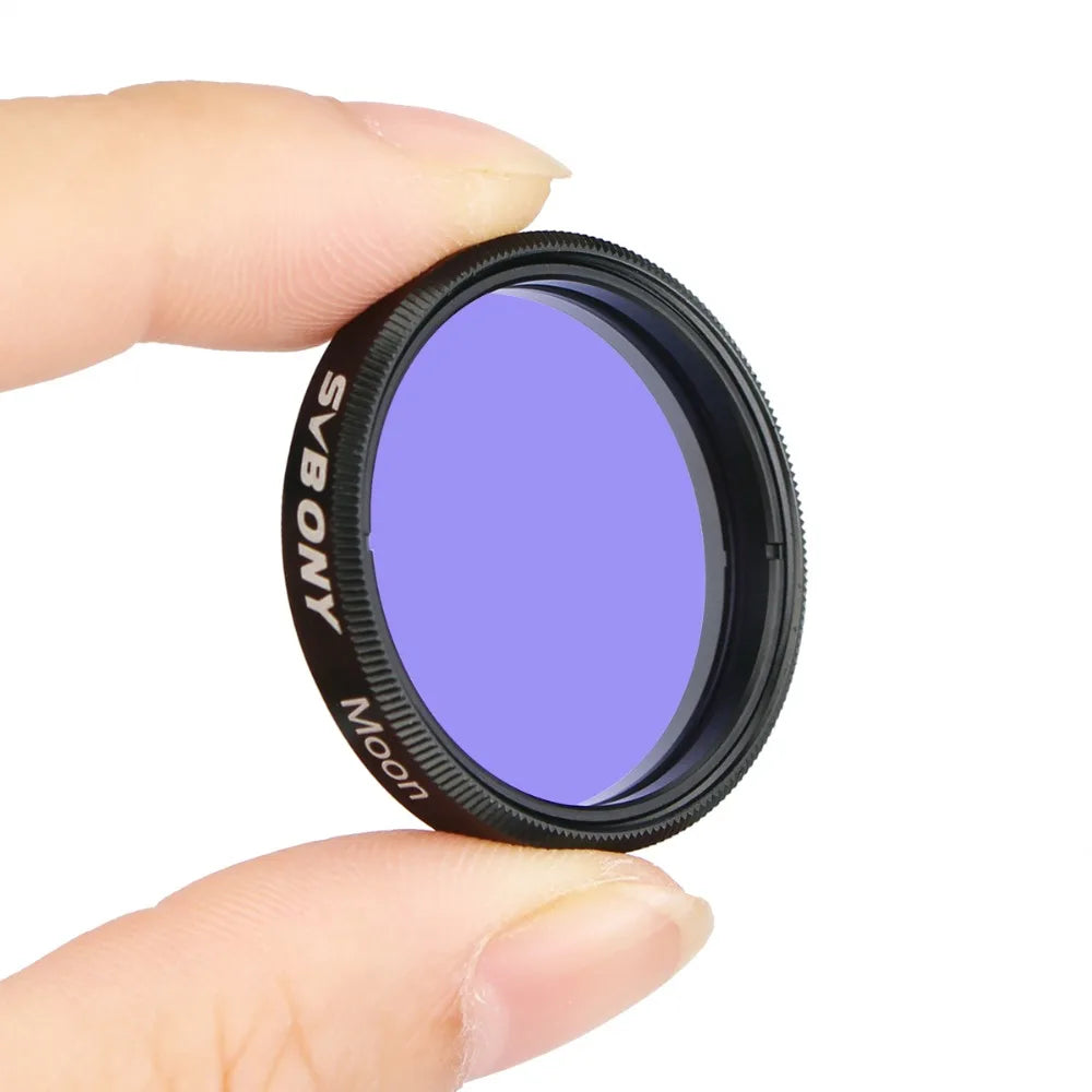 SVBONY Telescope Moon Filter for Astronomy Telescope Eyepiece 1.25''/2'' Filter Thread Pure Optical Glass Lens