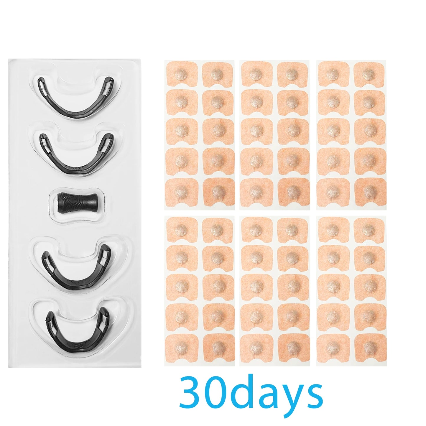 Sport Nasal Breathing Dilator Kits  Sleep Nasal Strips Nose Breathe Better Sleeping Anti Snoring Magnetic Nose Clip Nasal Strips