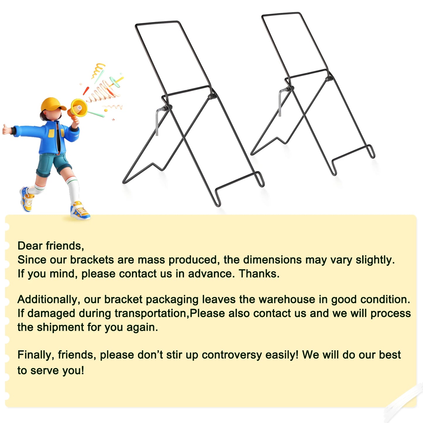DOKIO 2pc/4pc Solar Panel Bracket for FFSP Series Products