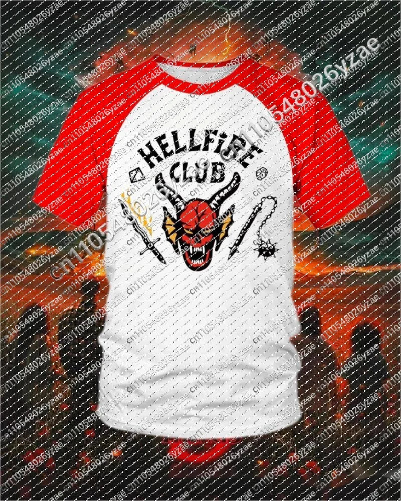 2026 New Popular American TV Series, Men's and Women's Plus Size T-shirts, Christmas Hot Selling Fashionable Casual Sportswear