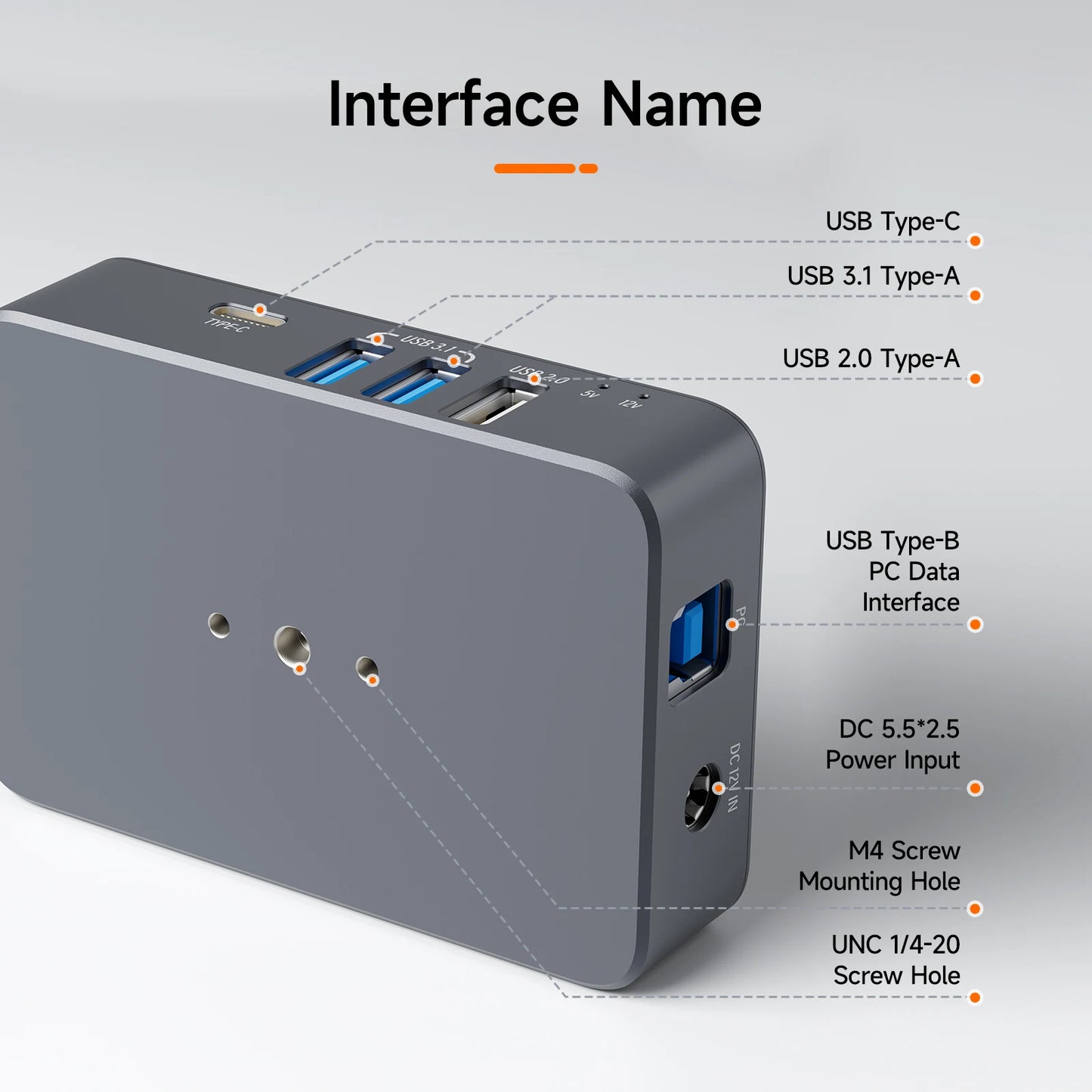 Svbony SV241 Astronomy Micro DC+USB HUB Box USB3.1 High-speed Readout Output & Type-C Interface for Astrophotography