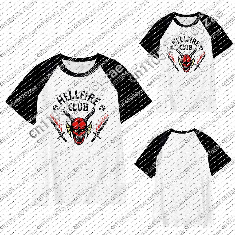 2026 New Popular American TV Series, Men's and Women's Plus Size T-shirts, Christmas Hot Selling Fashionable Casual Sportswear