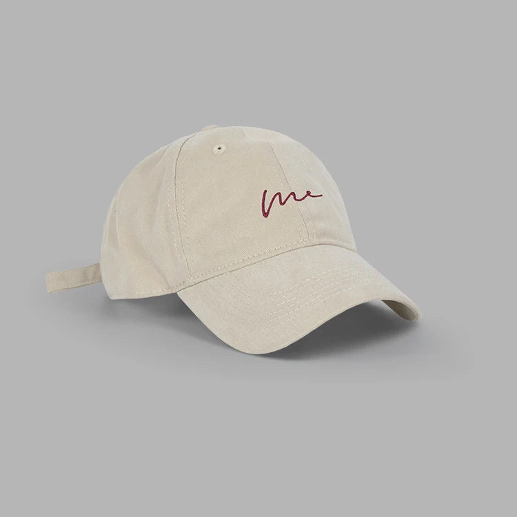 Retro Letter Embroidered Baseball Cap Big Headed Duck Tongue Hat Summer Outdoor Sports Men's Women's Adjustable Caps Hip Hop Hat