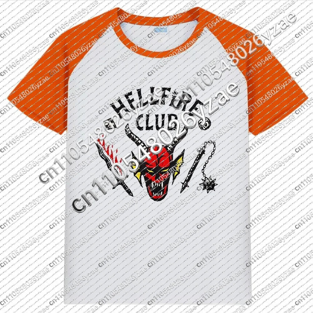 2026 New Popular American TV Series, Men's and Women's Plus Size T-shirts, Christmas Hot Selling Fashionable Casual Sportswear