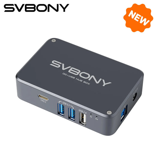 Svbony SV241 Astronomy Micro DC+USB HUB Box USB3.1 High-speed Readout Output & Type-C Interface for Astrophotography