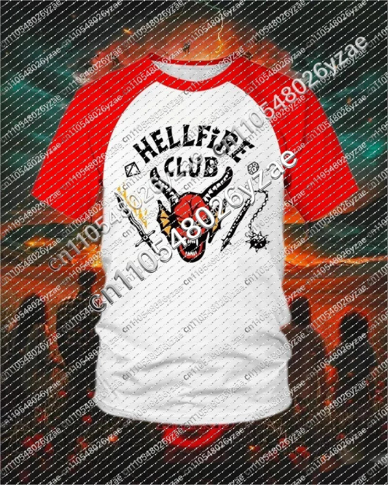 2026 New Popular American TV Series, Men's and Women's Plus Size T-shirts, Christmas Hot Selling Fashionable Casual Sportswear