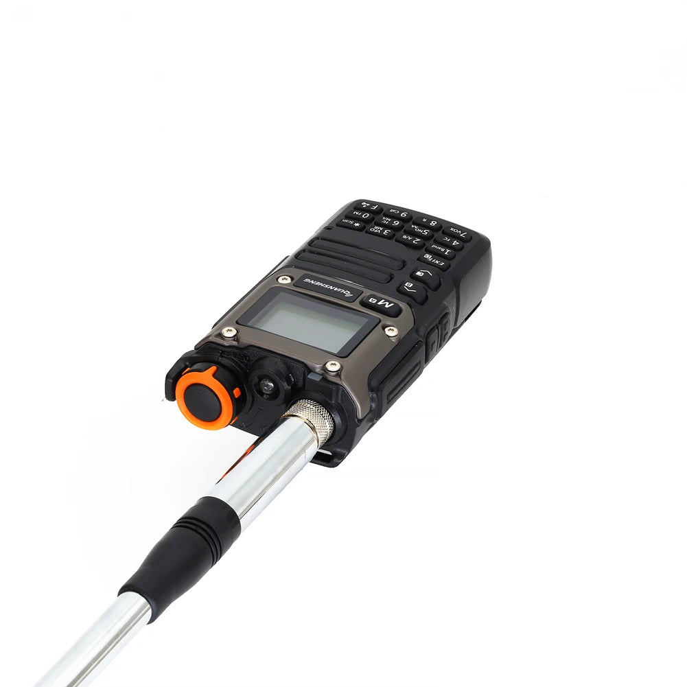 27MHz Telescopic/Rod HT Antennas SMA Female 23cm-130cm Telescopic CB Antenna 2.15dB High Gain for CB Handheld/Portable Radio