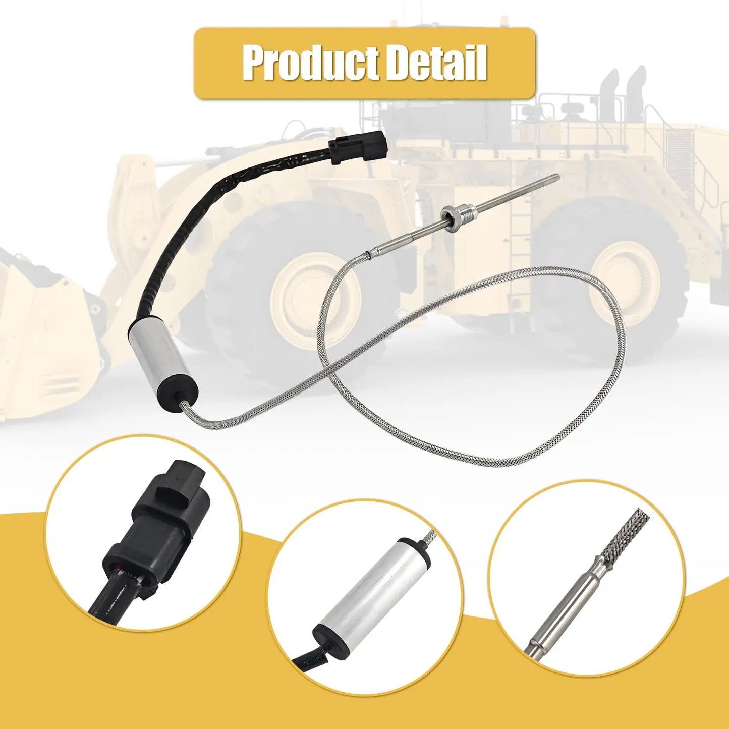 415-2432 Exhaust Temperature Sensor Fit for Caterpillar (CAT) 992G 992K 993K Wheel-Type Loader 4152432