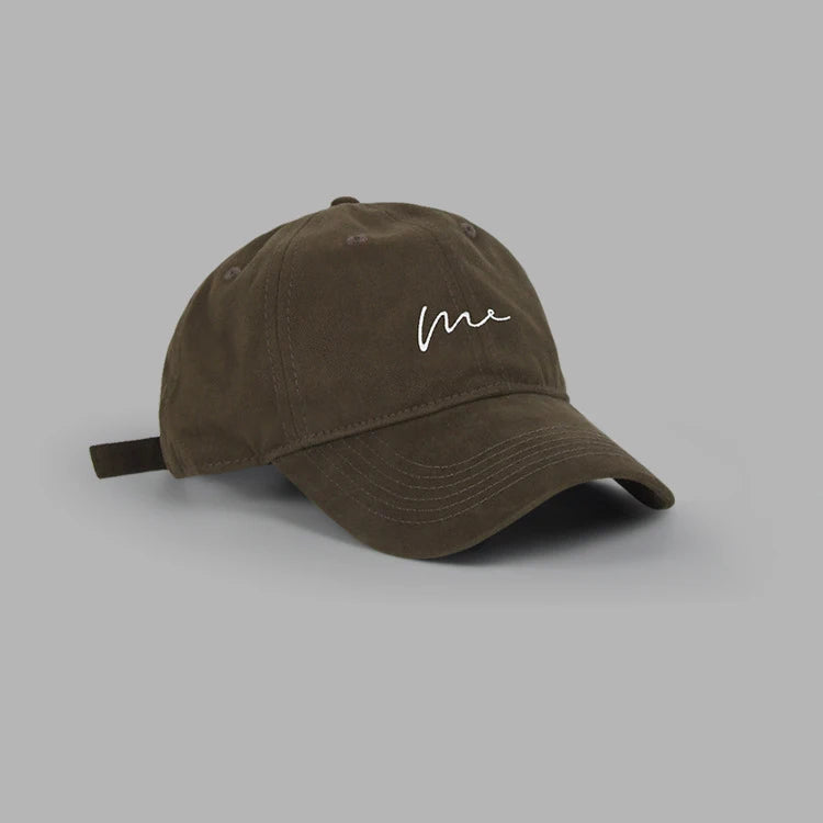 Retro Letter Embroidered Baseball Cap Big Headed Duck Tongue Hat Summer Outdoor Sports Men's Women's Adjustable Caps Hip Hop Hat