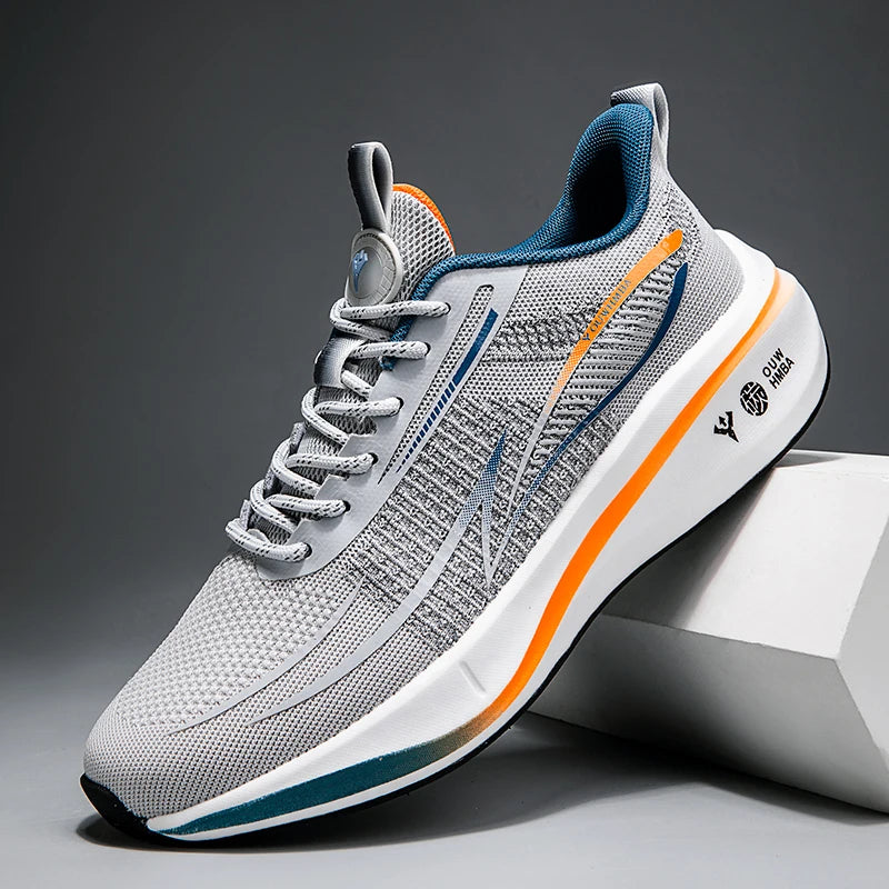 Mens Running Shoes 2025 Autumn New Lightweight Outdoor Sports Shoes Cushioning Professional Training Sneakers for Man