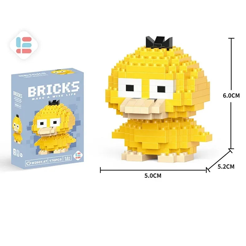 Disney LiLo Stitch Toys Building Blocks  Pikechu lega Anime Cartoon Character Model Building Blocks Toy for children Gift