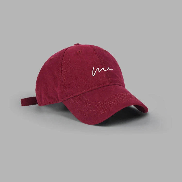Retro Letter Embroidered Baseball Cap Big Headed Duck Tongue Hat Summer Outdoor Sports Men's Women's Adjustable Caps Hip Hop Hat