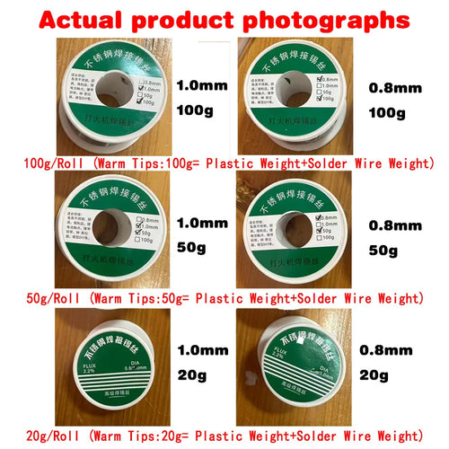 0.8mm 1.0mm 20g 50g 100g Soldering Tin Wire Tin Melt Rosin Core Solder Soldering Wire Roll No-clean FLUX 2.0%