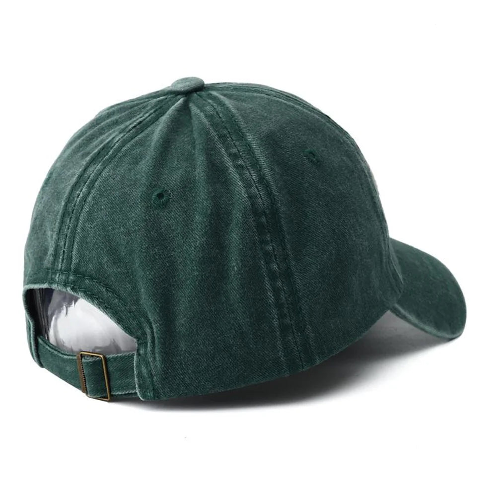 2025 High Quality Brooklyn Embroidery Snapback Hat for Men Vintage Black Green Washed Baseball Caps for Women Gorras Hombre