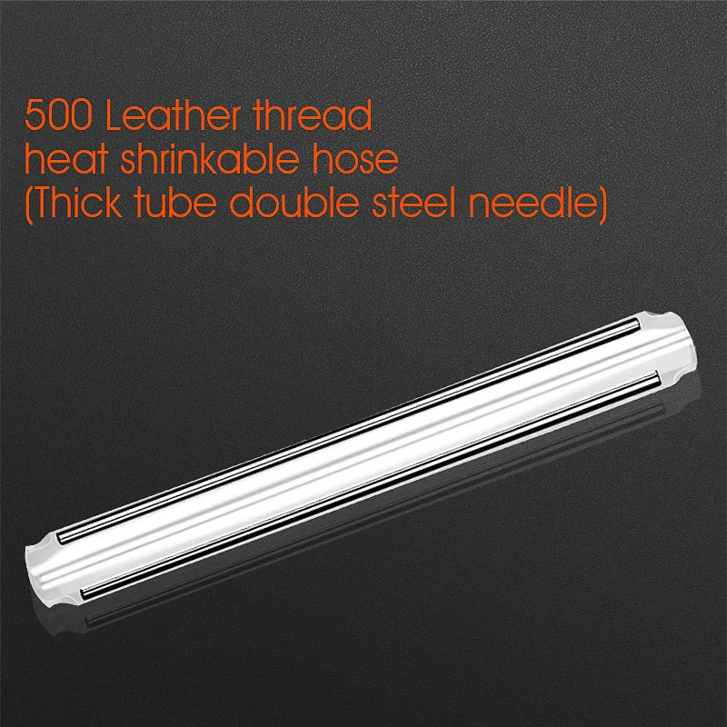 FTTH 60MM Optical Fiber Heat Shrink Tubing Double Needle Coarse Pipe Leather Fiber Optic Cable Hot Melt Fusion Splice Sleeve