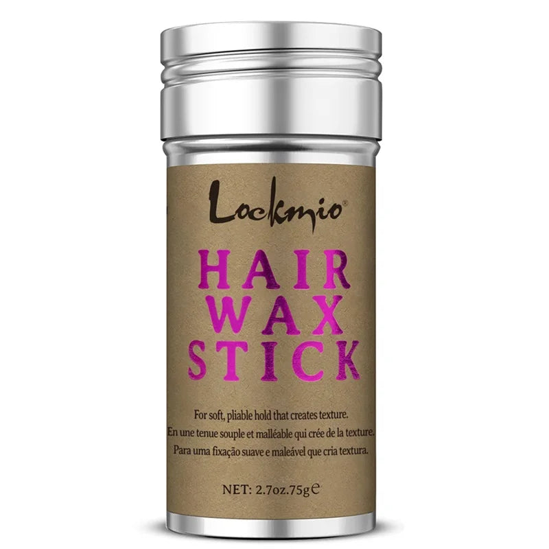 LOCKMIO Women Hair Wax Stick for Wigs Anti-frizz Flyaways Control Styling Wax Long-lasting Smooth Broken Back Hair Pomade Cream