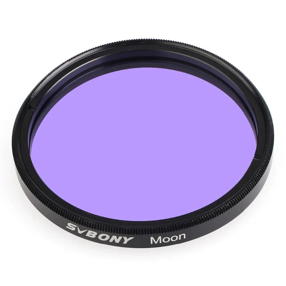 SVBONY Telescope Moon Filter for Astronomy Telescope Eyepiece 1.25''/2'' Filter Thread Pure Optical Glass Lens