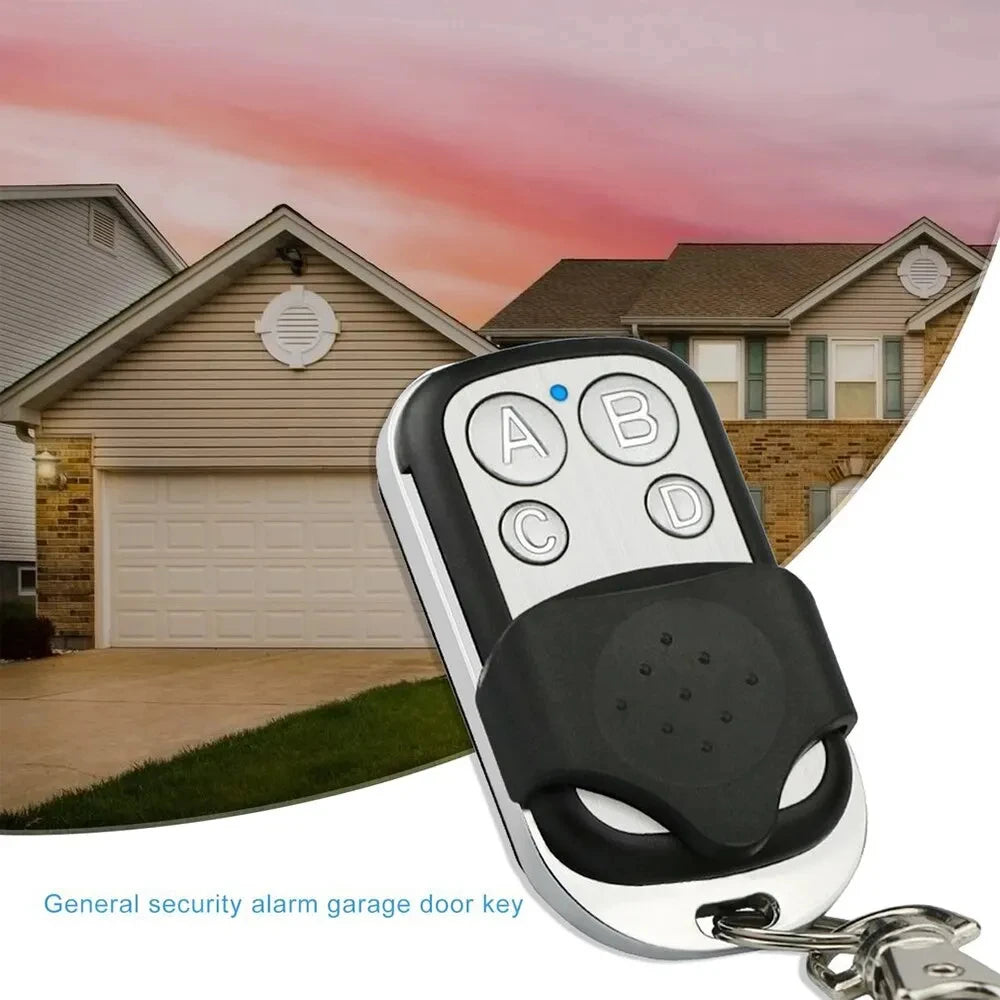 433MHZ Clone Fixed Learning Rolling Code Universal 4 Buttons Garage Door Opener Remote Control Duplicator Garage