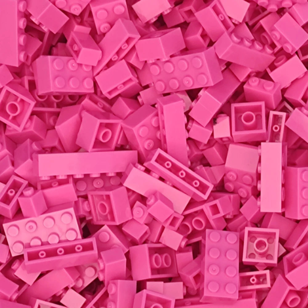 120/240PCS Building Blocks Lot Pack City Classic Bricks Sorted By Color Bricks Block Plate Creative Toy Compatible with Legoeds