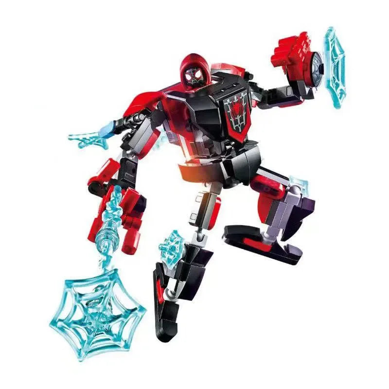 76302 76307 Superhero Bricks Avengers Thor Iron Man Thanos Assemble Compatible Action Figure Toy Building Blocks Model Ornament