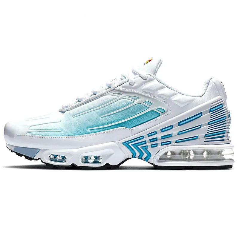 2025 TN PLUS 3 New Silver Black Outdoor Breathable Comfortable Sneakers Women Men Running Shoes 36-46