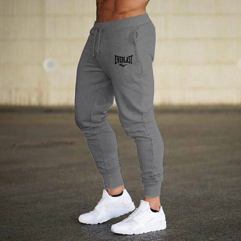 New Printed Pants Autumn EVERLAST Men/Women Running Pants Joggers Sweatpant Sport Casual Trousers Fitness Gym Breathable Pants