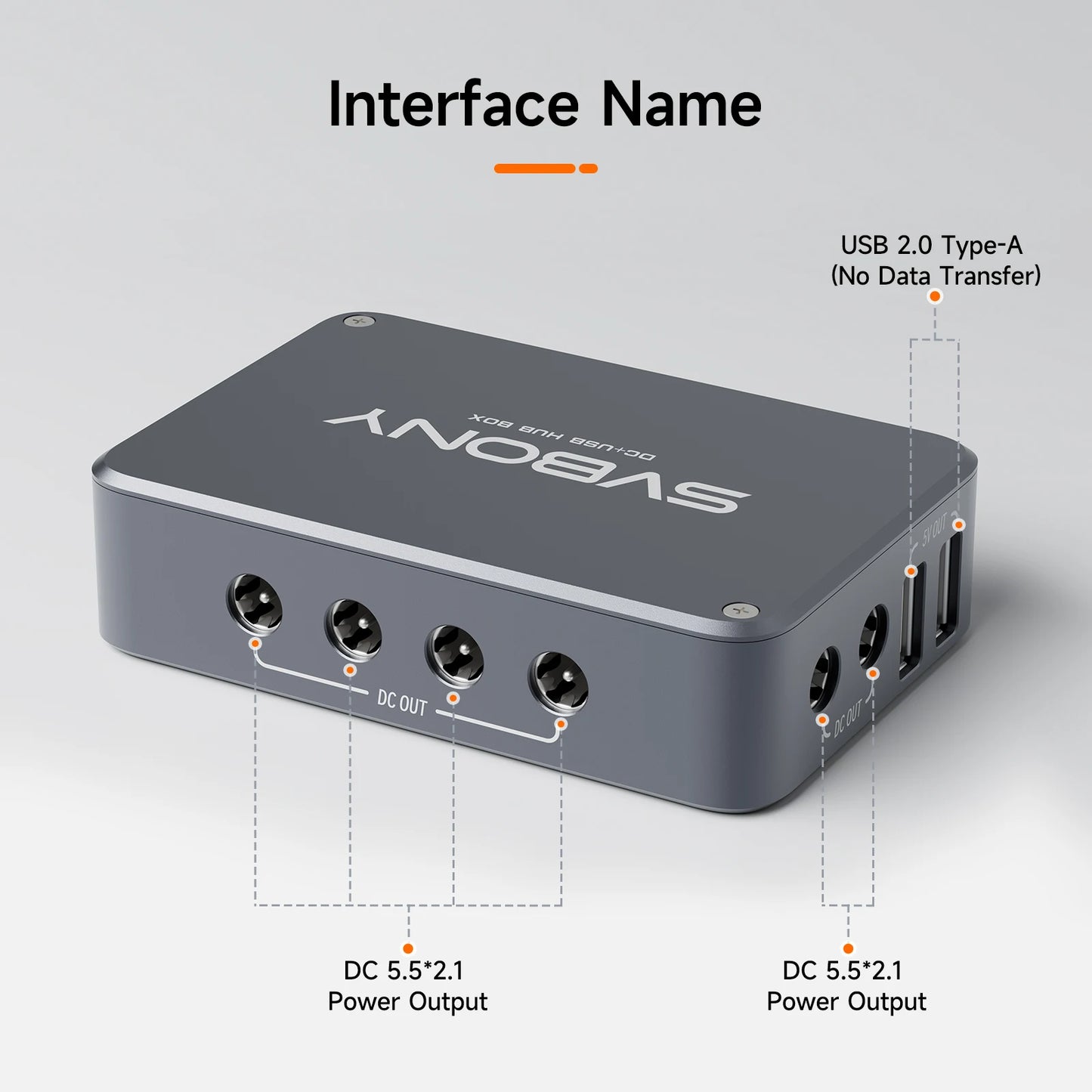 Svbony SV241 Astronomy Micro DC+USB HUB Box USB3.1 High-speed Readout Output & Type-C Interface for Astrophotography