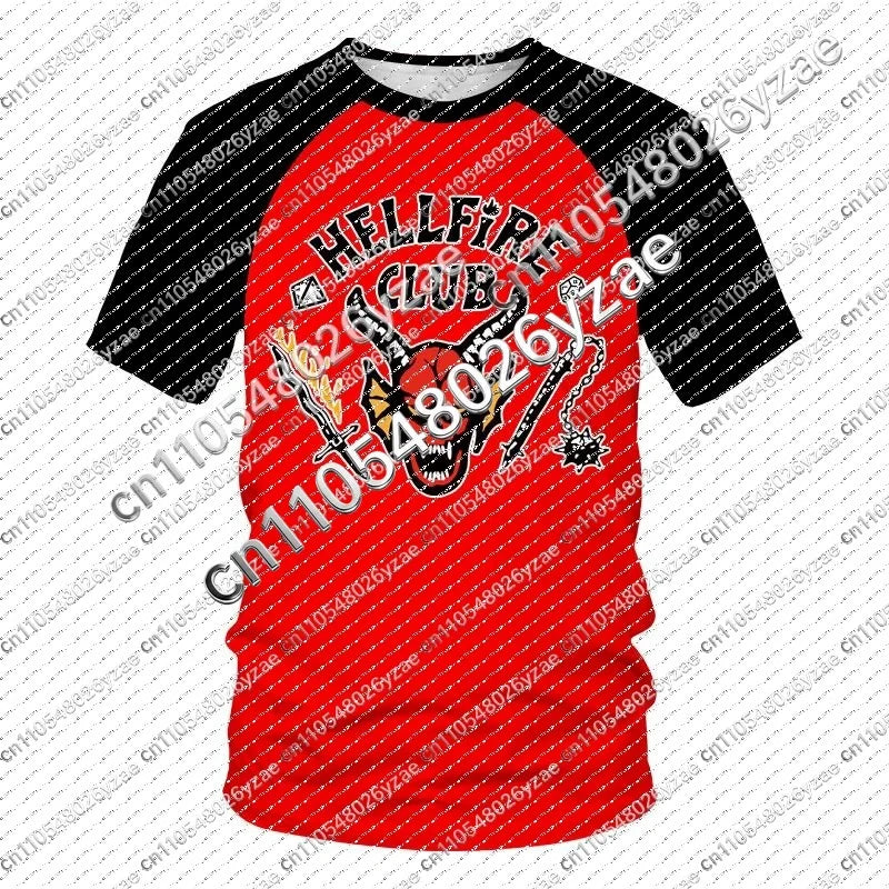 2026 New Popular American TV Series, Men's and Women's Plus Size T-shirts, Christmas Hot Selling Fashionable Casual Sportswear